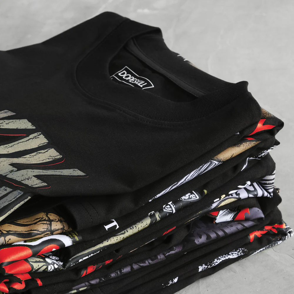 Bred Reimagined 4s DopeSkill T-Shirt Nevermind Graphic - Image 6