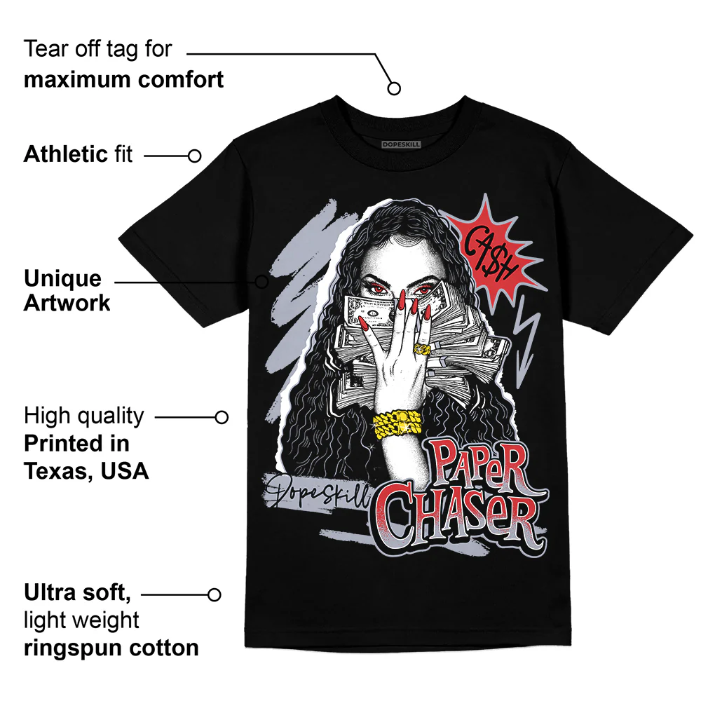 Bred Reimagined 4s DopeSkill T-Shirt NPC Graphic - Image 3