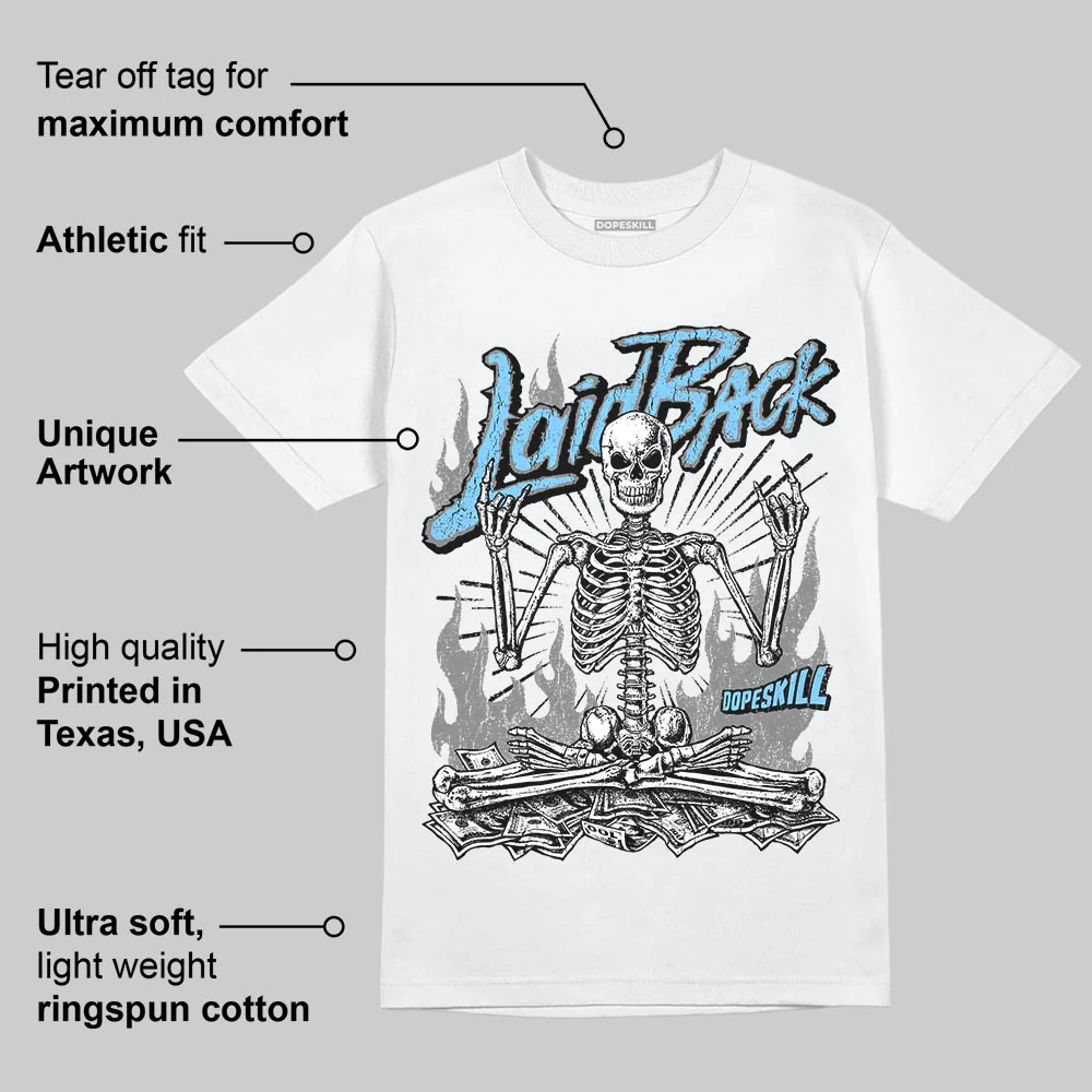 Grey 'Laid Back' DopeSkill Graphic T-Shirt - Image 4