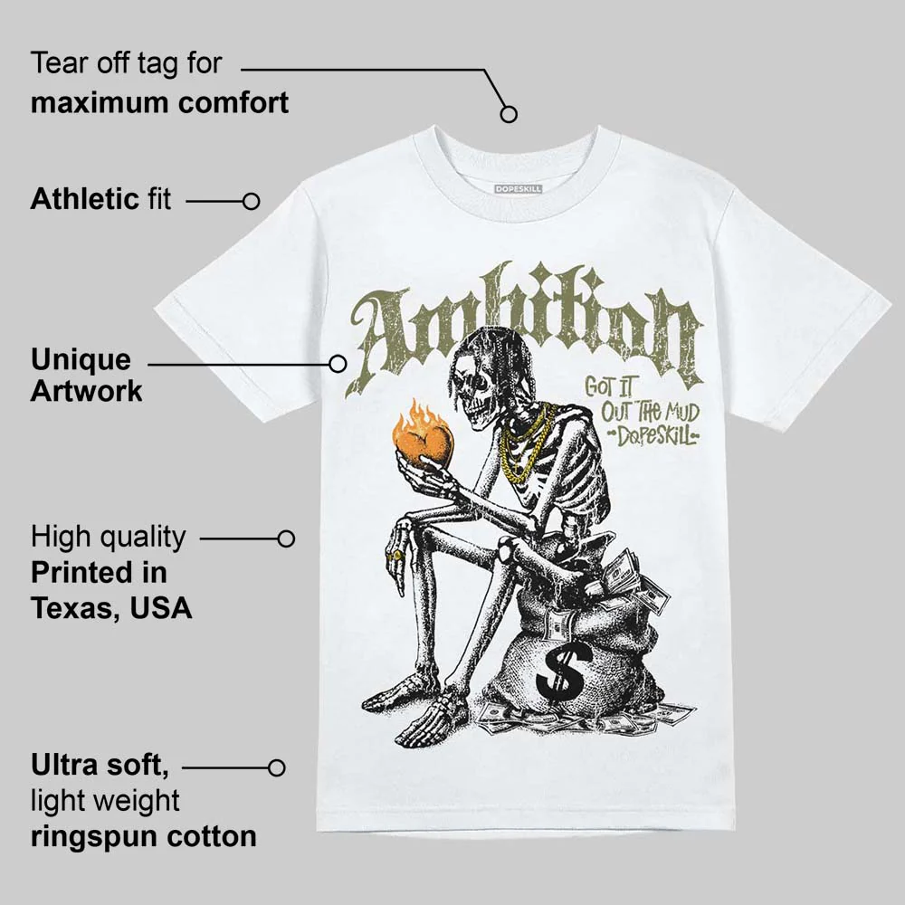 Olive Collection DopeSkill T-Shirt Ambition Graphic - Image 4